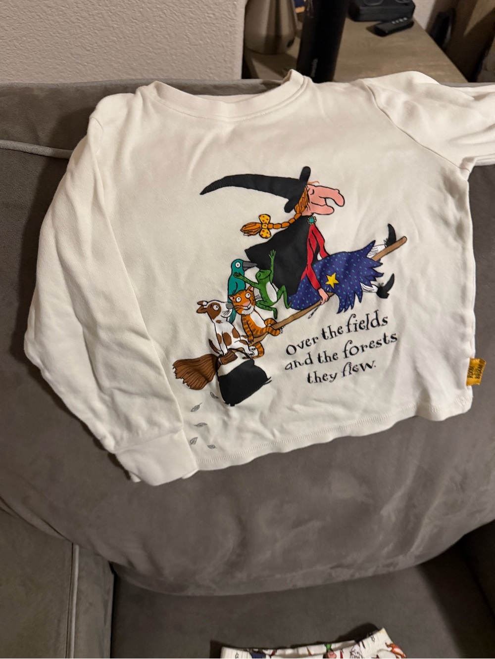 Room on the Broom kids pajamas